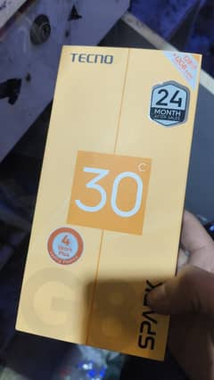 Tecno comon 30c just box opensman pack