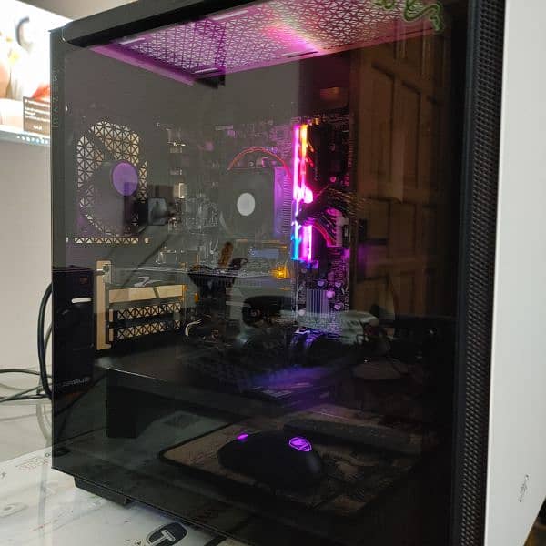 Gaming pc: Ryzen 7 2700x, 16gb RGB, 500w PSU, Deepcool Gaming case 1