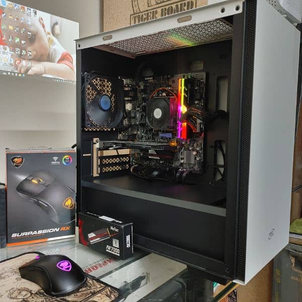 Gaming pc: Ryzen 7 2700x, 16gb RGB, 500w PSU, Deepcool Gaming case 4