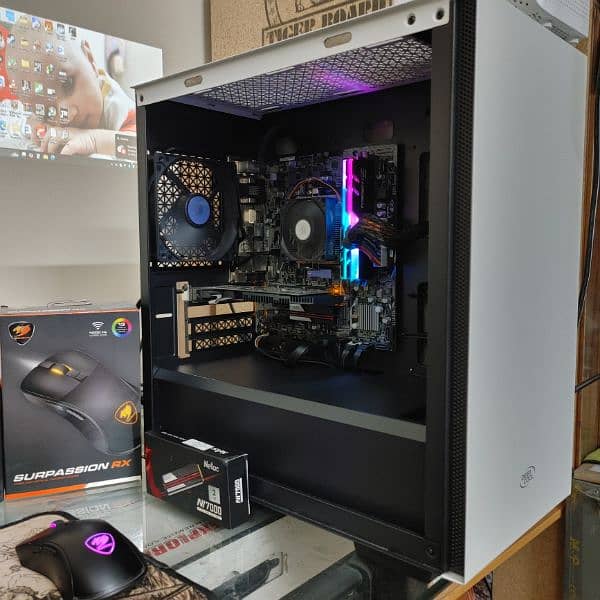 Gaming pc: Ryzen 7 2700x, 16gb RGB, 500w PSU, Deepcool Gaming case 5