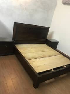 Wooden King Sized Bed