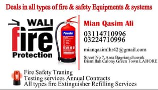 fire extinguisher refilling and new all category extinguisher safety