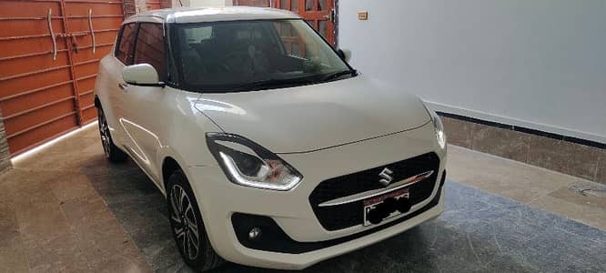 Swift Glx VVT 2024 First Owner (on my name) Full Original White Color