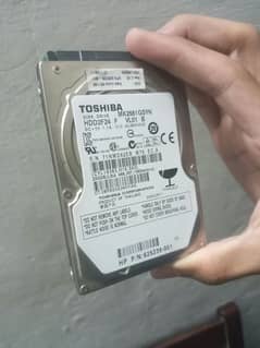 Toshiba 250gb Hard Disk Drive + 4gb 2gb ddr3 Ram For Laptop HDD No SSD