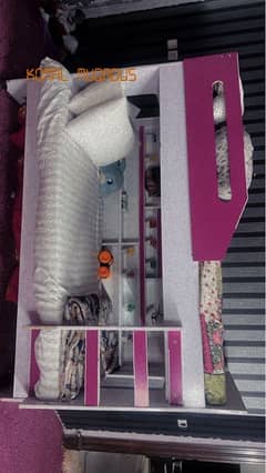 bunk bed in pink colour in good condition