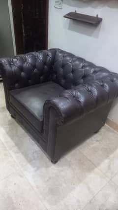 Leathroid Sofa just 2 months used