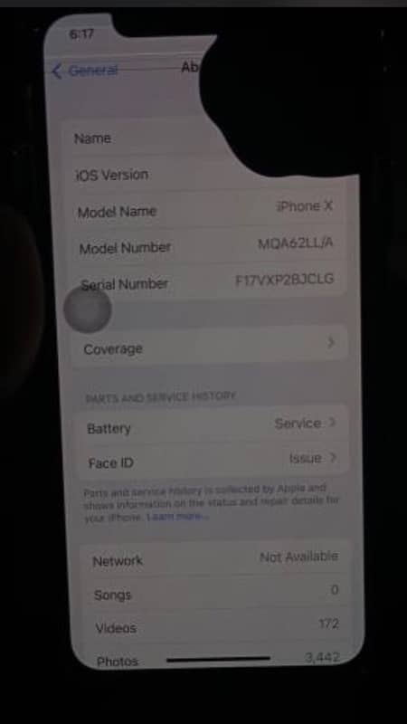 iphone x pta approved 64gb 0