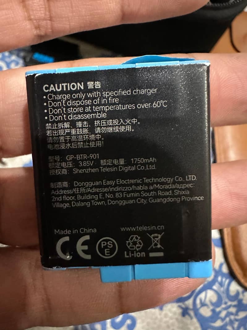 GoPro Hero 12 or earlier batteries 12