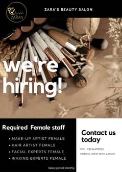 required female staff