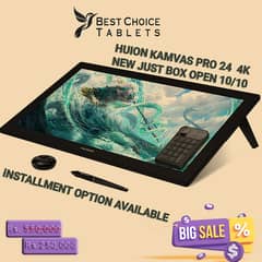 HUION Kamvas Pro 24 4K Graphics Tablet Pakistan - 140% sRGB