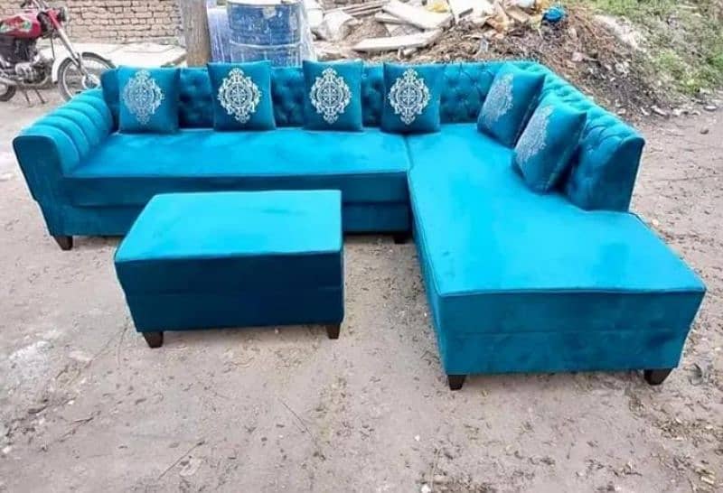 L shape sofa \ wooden sofa \ 5 seater sofa \ sofa for sale 11