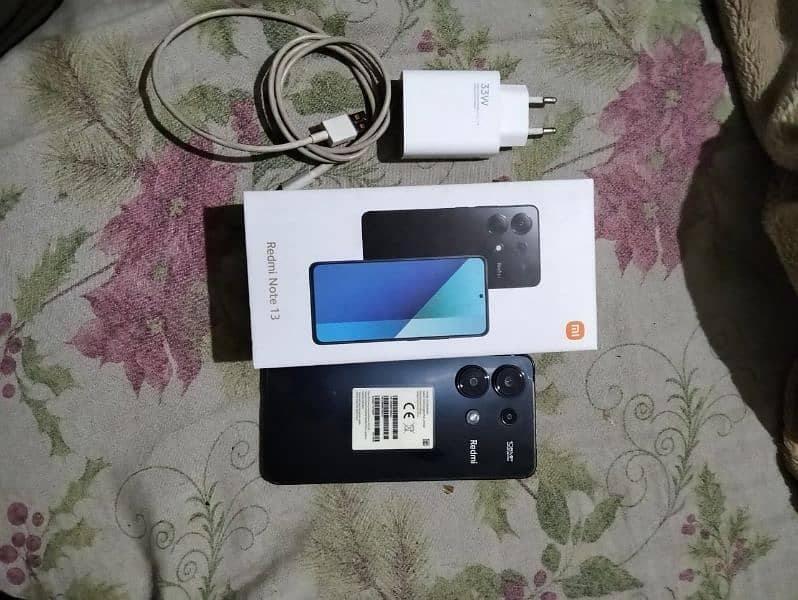 redme note 13 with all accessories 0