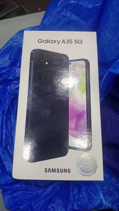 Samsung A35 just box open non active