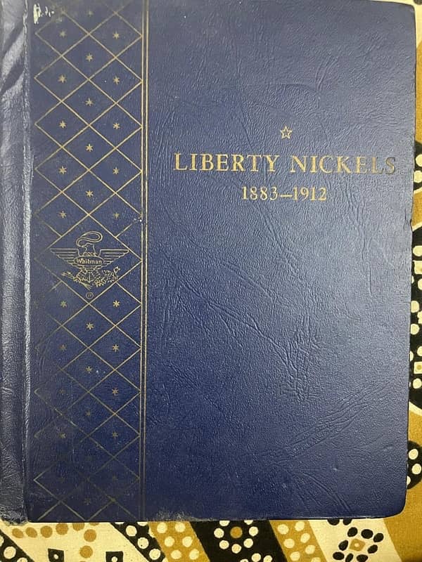 USA Hard to find V  Liberty Nickel Book 1883-1912 rare coins with Book 6