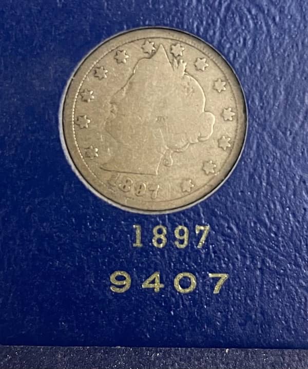 USA Hard to find V  Liberty Nickel Book 1883-1912 rare coins with Book 7