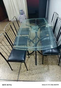 6 seater dining table