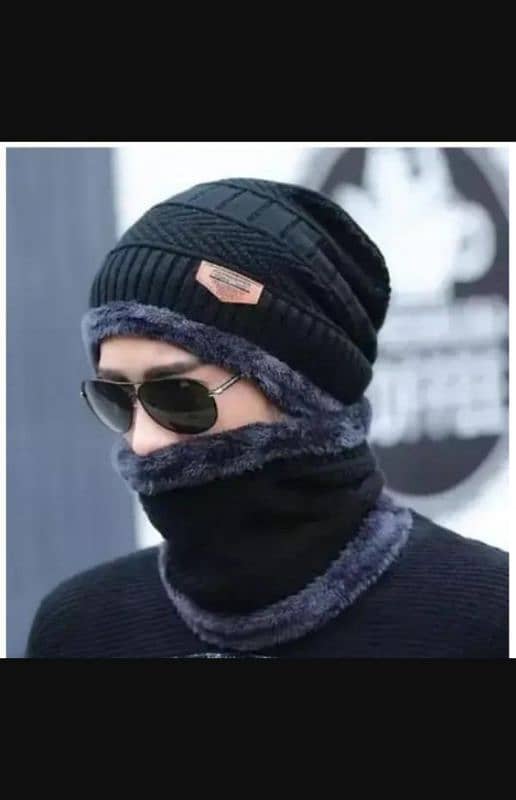 men winter knit beanie 1