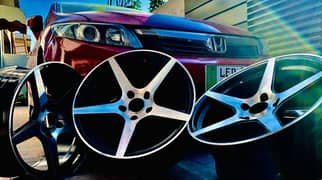 vossen cv3 genuine 17 inch 5 nuts alloy rim tyres 205 45 17 size