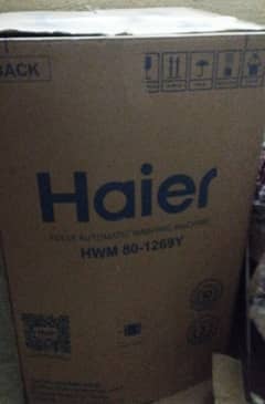 Haier automatic washing machine+ dryer 8kg