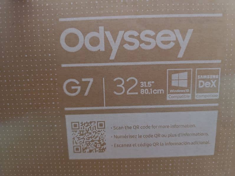 SAMSUNG Odyssey G7 32″ UHD 4K IPS 144Hz 1ms, G-Sync, Gaming Monitor 3