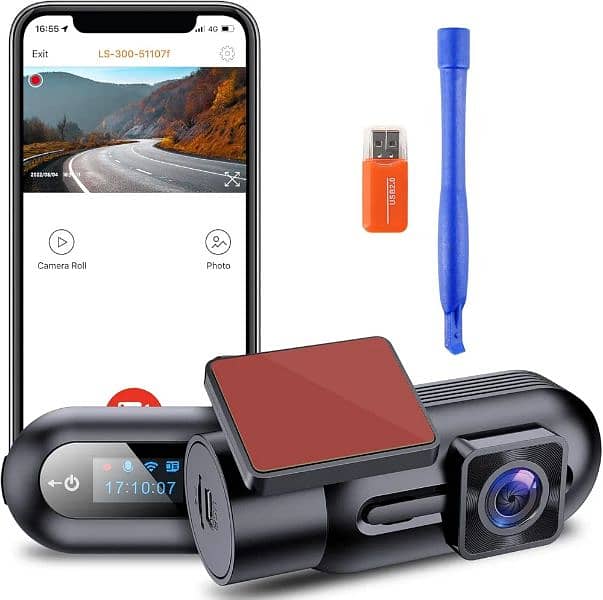 Full HD 1080P Mini Front WiFi dashcam Loop Recording car dash camera 1