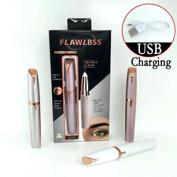 Rechargeable Women's Eyebrows Hear Trimmer 5