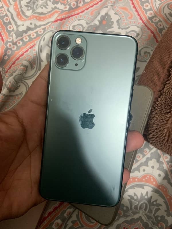 iphone 11 pro max 64gb green jv condition 9/10 3