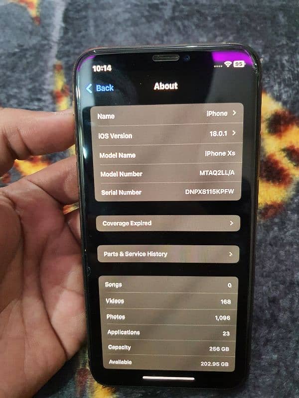 Iphone XS 256GB rose gold Urgent Read add 5