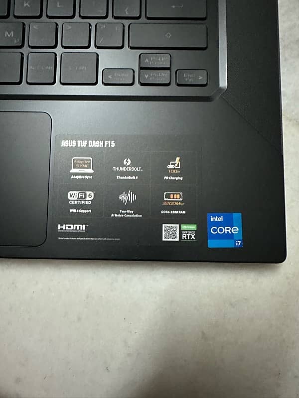 ASUS tuf gaming i7, 40gb 512gb nvidia Rtx3070 laptop 1