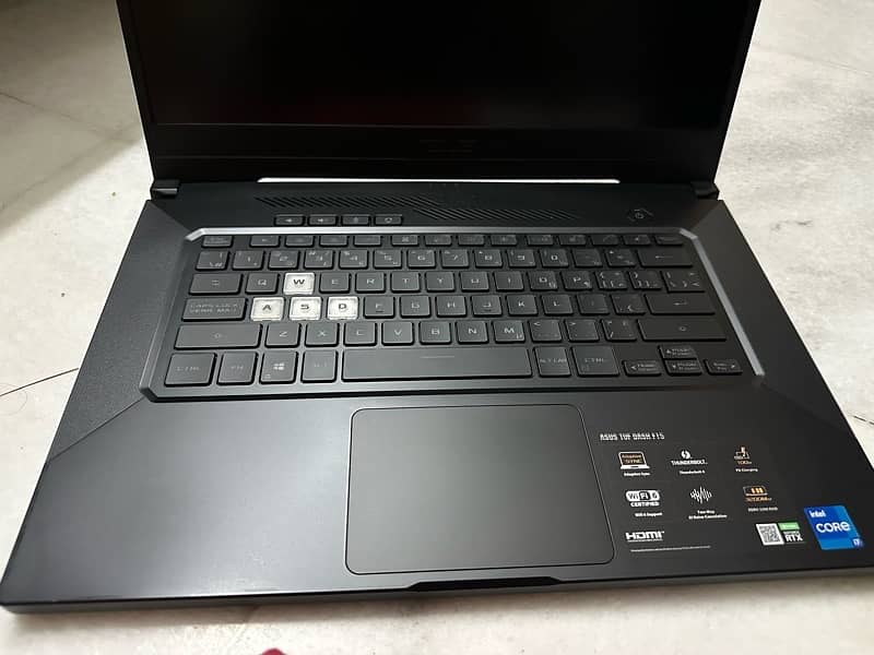 ASUS tuf gaming i7, 40gb 512gb nvidia Rtx3070 laptop 6