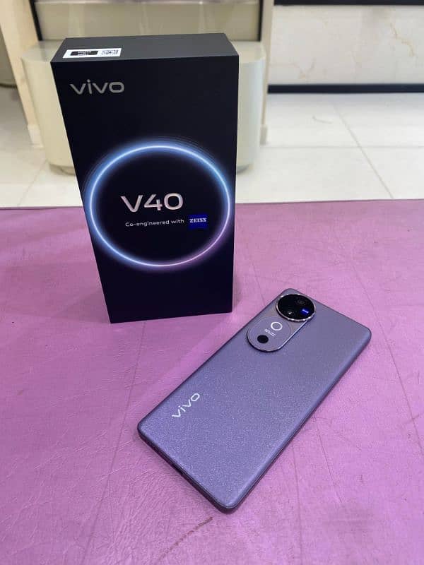 Vivo V40 5G 10 month warranty available just box open a to z original 0