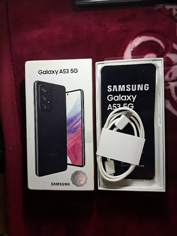 Samsung a53 5g official PTA approved 8/128gb 2