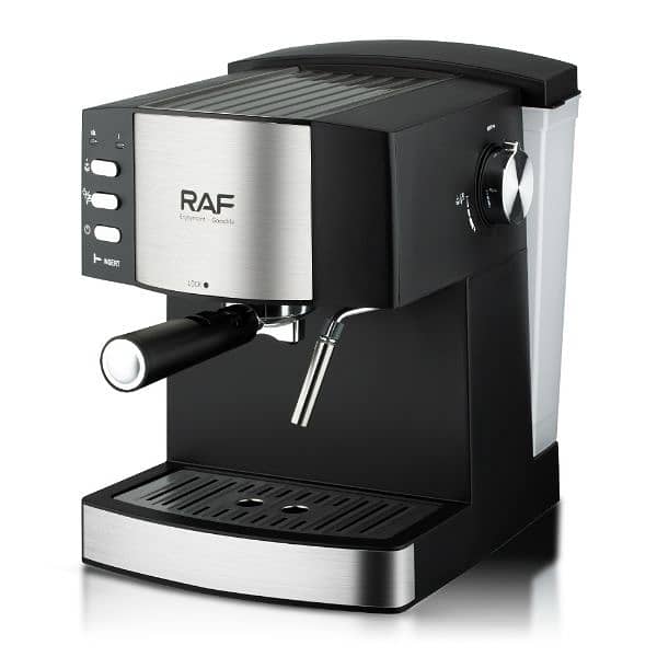 RAF COFFEE MAKER TWIN BREW PRO 20 BAR ESPRESSO AND CAPPUCCINO MACHINE 1