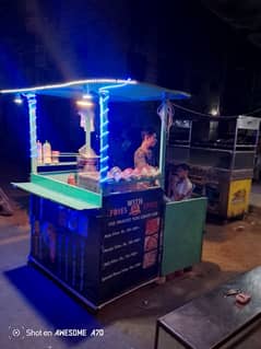 Fries stall for sale complete setup(Just like new)