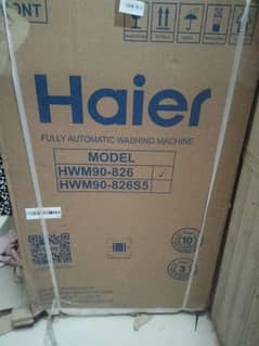 Box pack new haier automatic machine