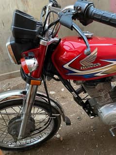 honda cg125 2020 last 10month totally genuine