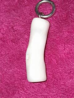 NATURAL MARJAN WHITE CORAL PENDANT 30 CARATS