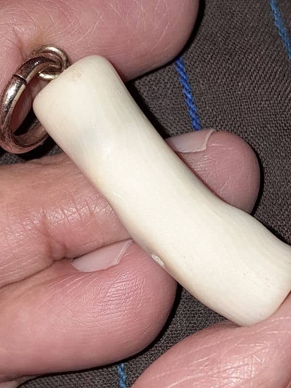 NATURAL MARJAN WHITE CORAL PENDANT 30 CARATS 4