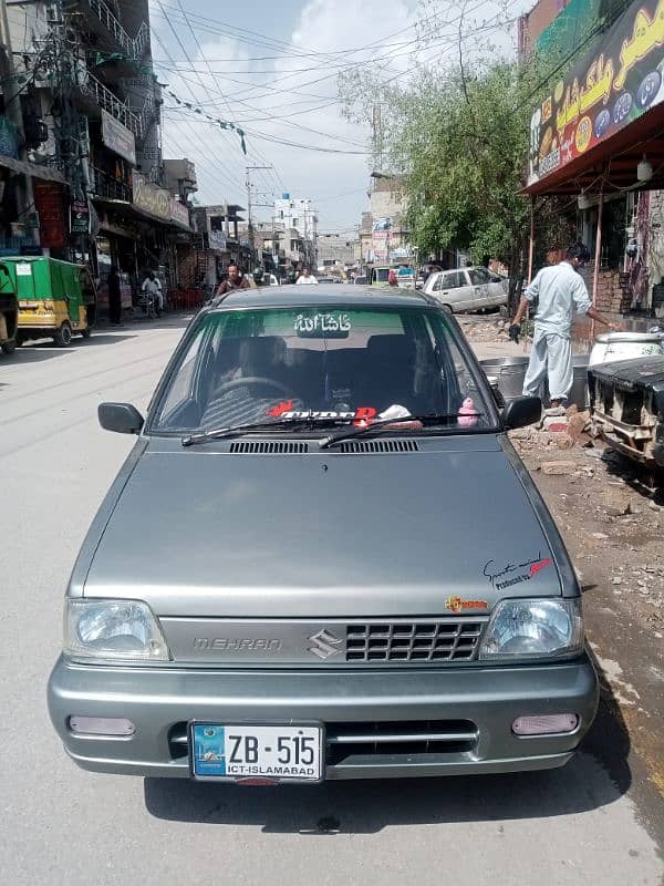 Suzuki Mehran VX 2013 isalamabad number home use car 0