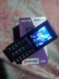 Nokia 108 Mobile new Model just Box open Dual sim 03099547046