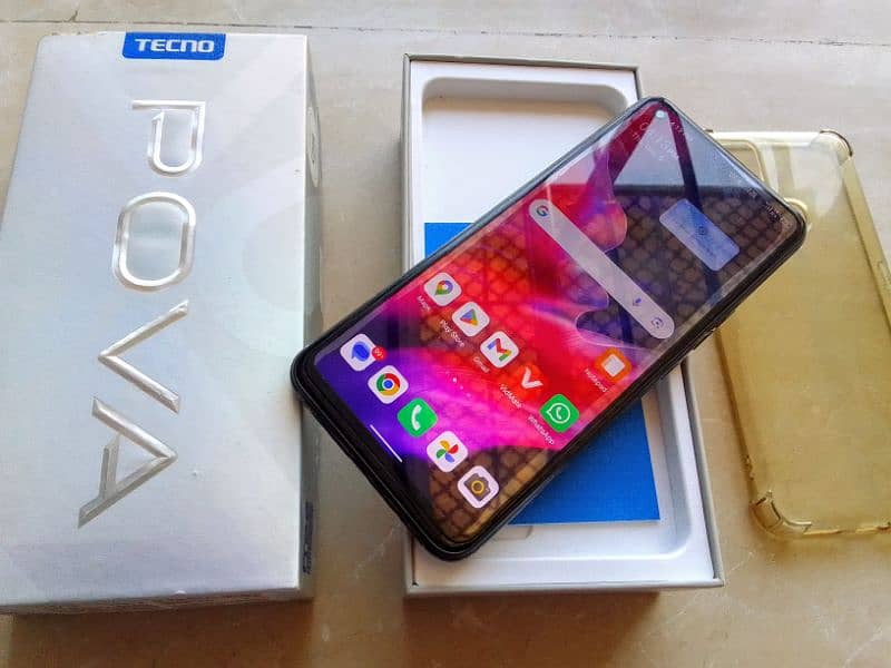 Tecno pova 6/128 G80 processor sealed phone. . with box 0