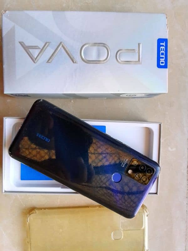 Tecno pova 6/128 G80 processor sealed phone. . with box 4