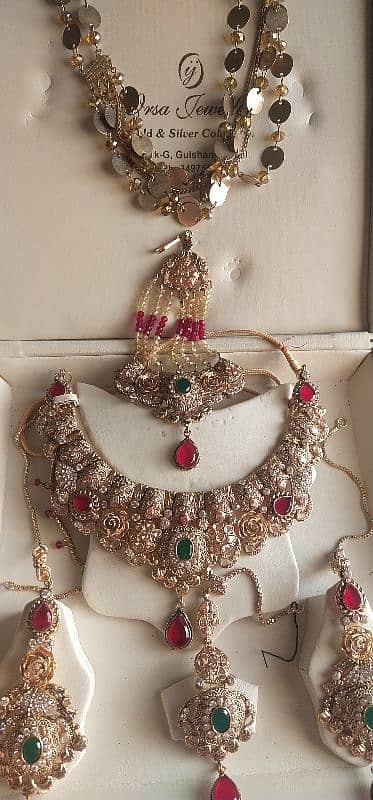 Bridal and party wear jewelry set 0