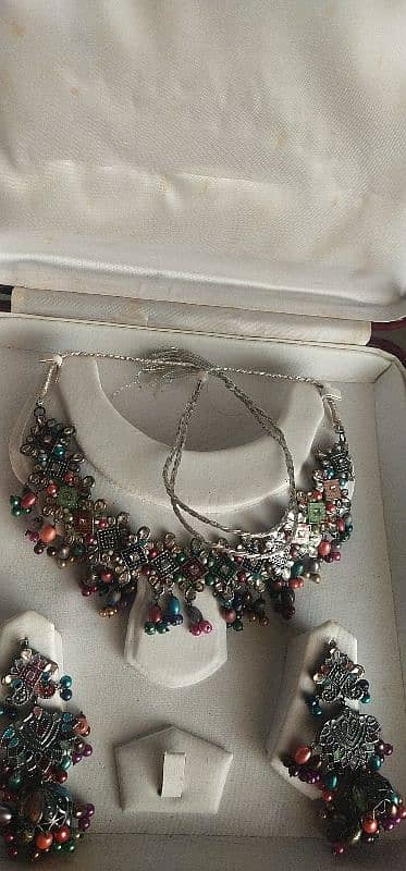 Bridal and party wear jewelry set 12