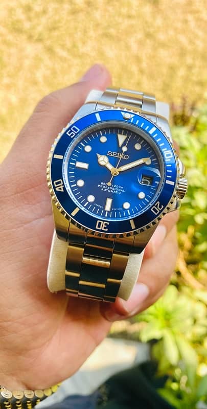 SEIKO SUBMARINER BLUE 0