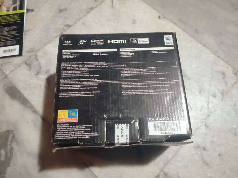 Sony RX100 i (mark one)  BOX ONLY! 1