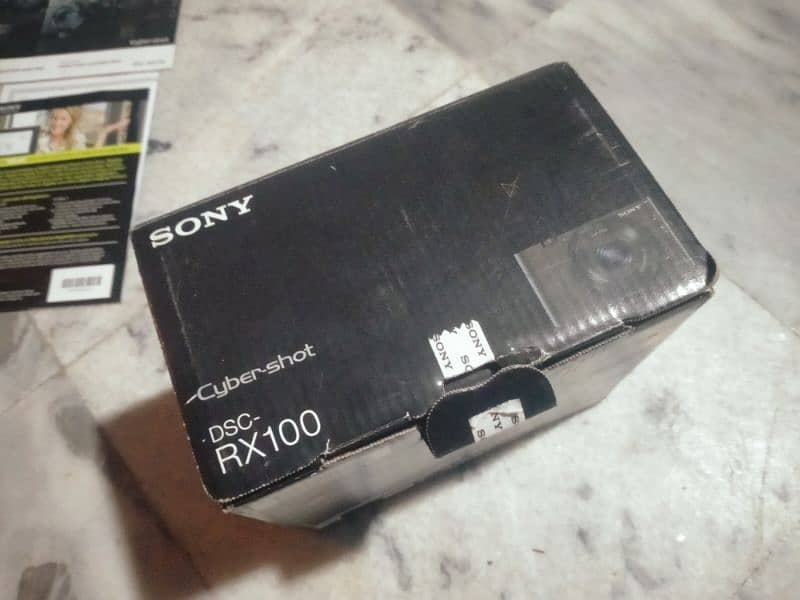 Sony RX100 i (mark one)  BOX ONLY! 4