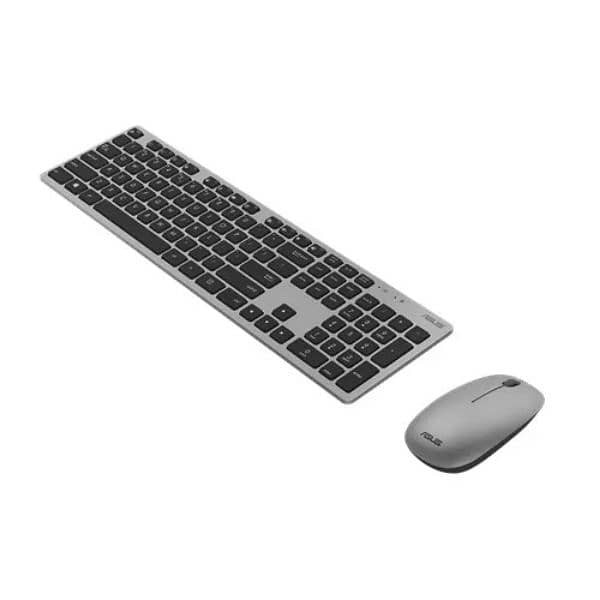 wireless metal keyboard combo 0