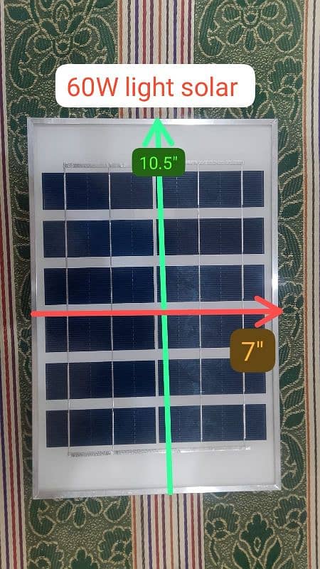 60 watt 100 watt solar flood light with remote control solar panel 1