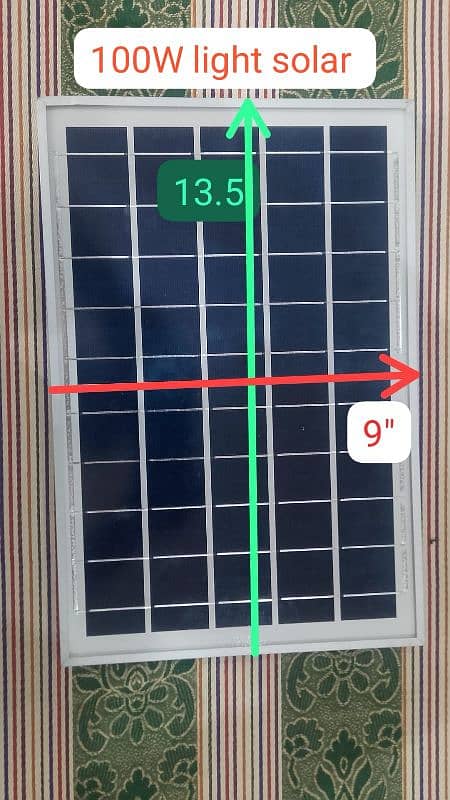 60 watt 100 watt solar flood light with remote control solar panel 2